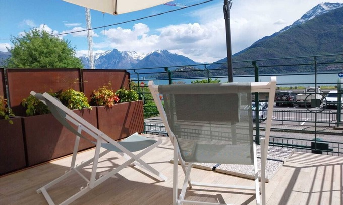 Calozzo Apartamento | Apartamento 'Vichi's Nest' con vistas al lago, Wi-Fi y aire acondicionado