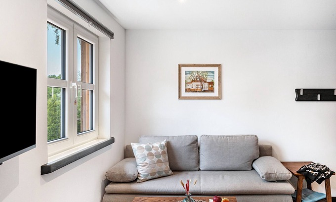 Buetzow Apartamento | Apartamento 'Vierburg Bützow' con terraza compartida, jardín compartido y Wi-Fi