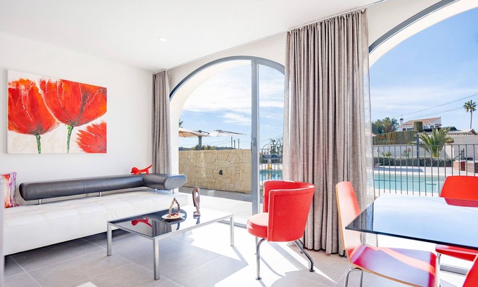Aigues Apartamento | Apartamento 'Villa Hoy Tomate' con vistas a la montaña, Wi-Fi y aire acondicionado