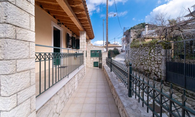 Drimonas Apartamento | Apartamento "Villa Votistis A2" con vistas a la montaña, jardín y Wi-Fi