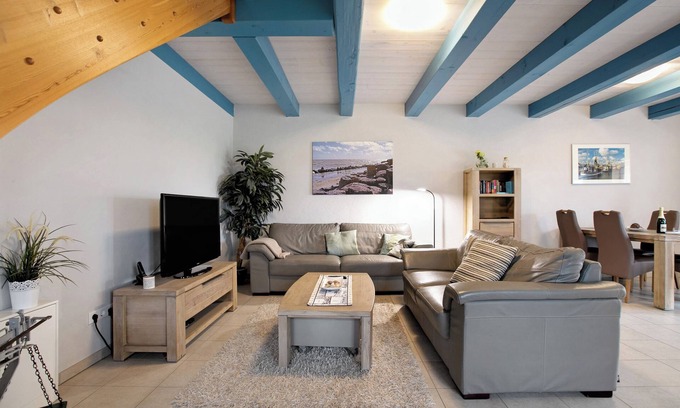 Pellworm Apartamento | Apartamento 'Vogelkoje' con terraza privada, jardín compartido y Wi-Fi