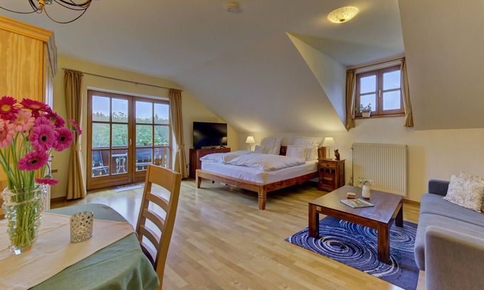 Spiegelau Apartamento | Studiowohnung Vogelsang - am Nationalpark Bayerischer Wald, 4 Gäste