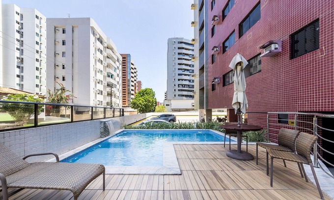 Ponta Verde Apartamento | Apartment w/Pool 500m From the Beach Soh1102