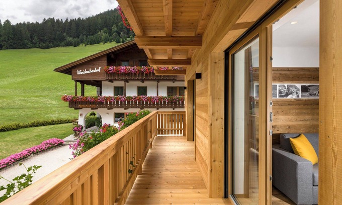 San Vito Apartamento | Apartamento "Waidacherhof Wiese" con vistas a la montaña, balcón y Wi-Fi