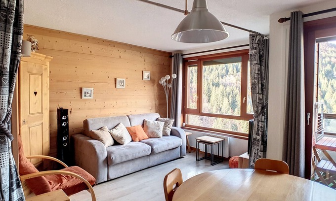 Saint-Jean-dʼAulps Apartamento | APARTMENT WITH SWIMMING POOL - SAINT JEAN D'AULPS SKI RESORT - 5 PEOPLE