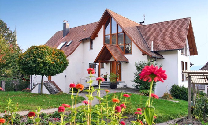 Sipplingen Apartamento | Apartamento 'Widenhorn' con vistas al lago, jardín compartido y Wi-Fi