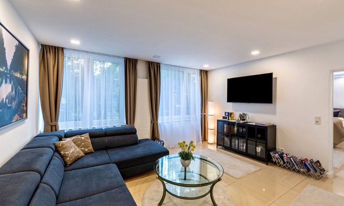 Golzheim Apartamento | Apartamento 'Wie Zuhause 1' con terraza privada, balcón y Wi-Fi