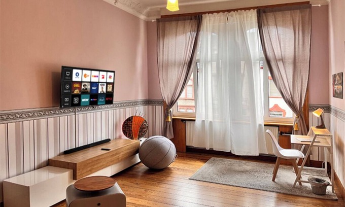 Biebrich Apartamento | Elegante piso en Wiesbaden Biebrich junto al parque del castillo