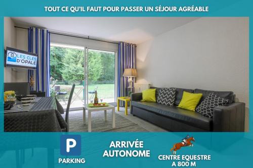 Hardelot-Plage Apartamento | Apartment with terrace 2 or 4 people