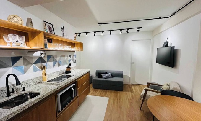 Santa Ifigenia Apartamento | Apartment with 2 bedrooms, air conditioning, in the shopping center of São Paulo