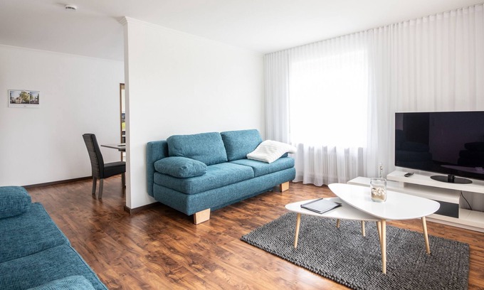 Oberreitnau Apartamento | Apartment with 75 sqm, 1 bedroom, 1 living/sleeping area, max. for 4 persons