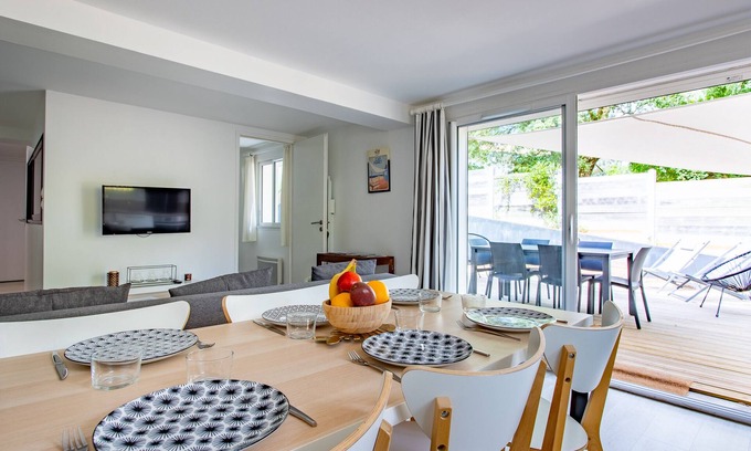 Le Canon Apartamento | Apartment with terrace 2 minutes walk from the beach and 5 minutes from the shops