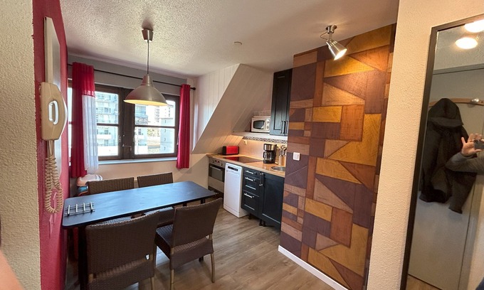 Thonon-les-Bains Apartamento | Apartamento con parking, wifi, Thonon cerca de los baños termales.
