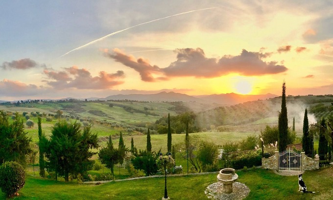 Pomarance Apartamento | Casa Rural Toscana - piscina panorámica vista cerca del mar Pisa Siena Florencia