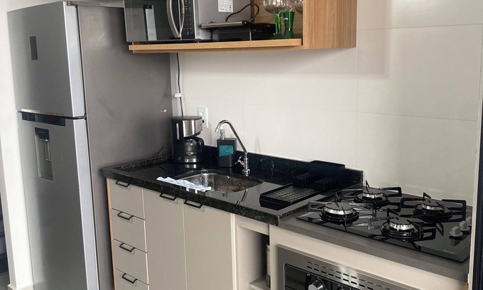 Acarau Apartamento | Apartment with leisure facilities in Ubatuba