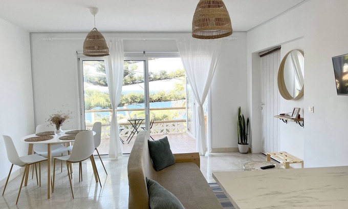Bajamar Apartamento | Apartamento con terraza vista océano y atardecer