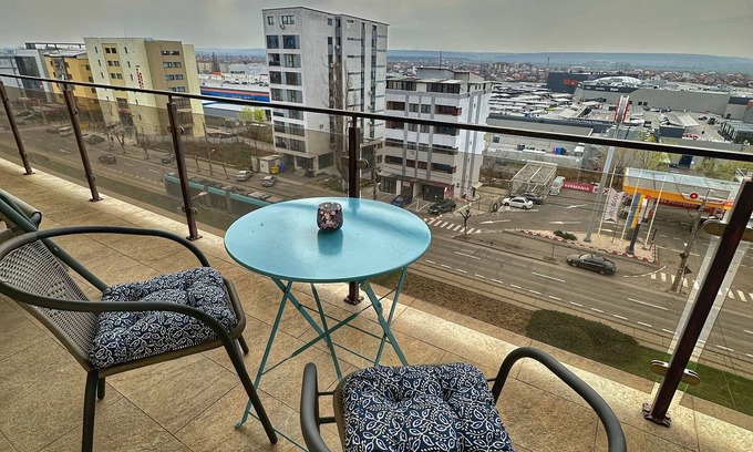 Craiova Apartamento | Apartment with Panoramic Balcony - Promenada Mall