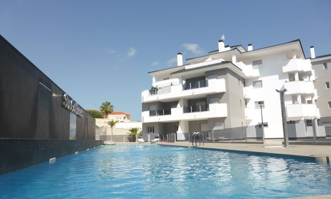 Lo Rufete Apartamento | Apartamento con piscina, bañera de hidromasaje, Wi-Fi, aire acondicionado y terraza