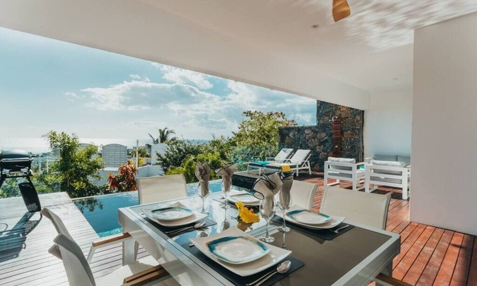 La Mivoie Apartamento | Apartment with swimming pool and sea view