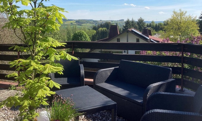 Trostau Apartamento | Apartamento con dos balcones con una vista maravillosa.