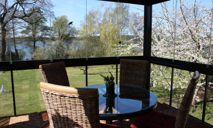 Bad Saarow Apartamento | Apartamento con jardín de invierno y vistas al lago - Ferienhof Löschebrand