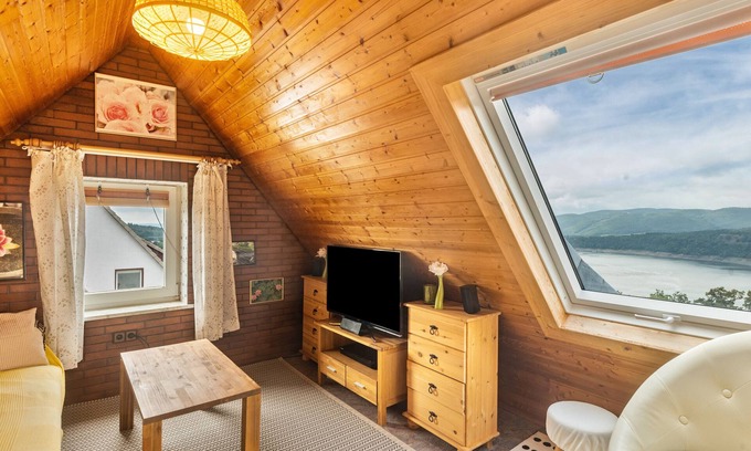 Waldeck Apartamento | Apartamento 'Wohnung Kranich Mit 1 Schlafzimmer' con vistas al lago y Wi-Fi