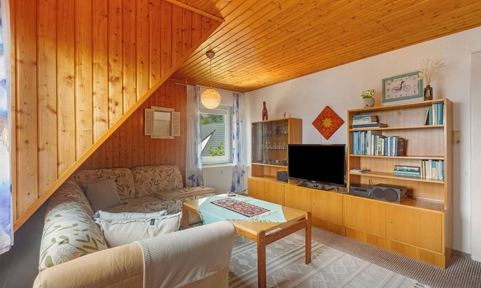 Waldeck Apartamento | Apartamento 'Wohnung Reiher Mit 2 Schlafzimmern' con vistas al lago y Wi-Fi