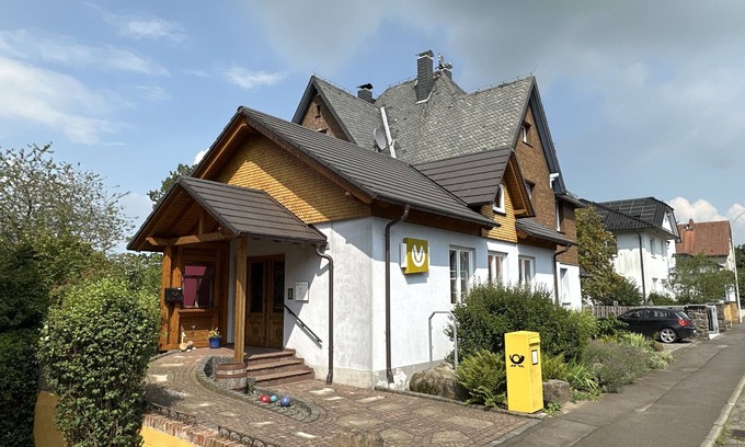 Ulrichstein Apartamento | Apartamento 'Zur Alten Post' con jardín compartido y Wi-Fi