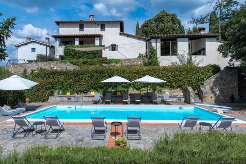 Bagno a Ripoli Apartamento | Apartments Florence - Villa Fonte Morgana with pool