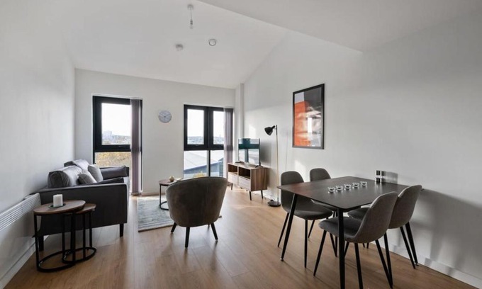 Leeds Apartamento | Beautiful 2 bedroom apartment in a converted mill
