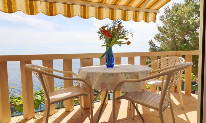 Orebic Apartamento | Apartments Plavac Mali- One Bedroom Apartment with Balcony and Sea View