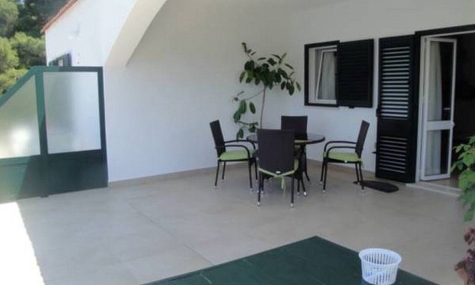 Saplunara Apartamento | Apartments Posta - Comfort Studio with Balcony and Sea View - Apartman 1