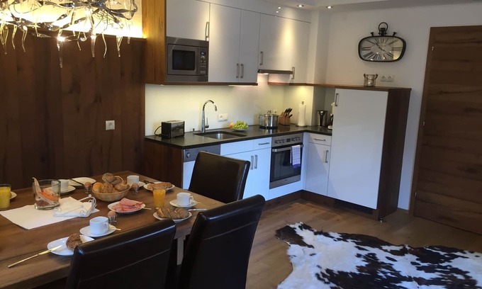 Ried im Zillertal Apartamento | Apartamentos Schweiberer, exclusivo apartamento Hambergblick