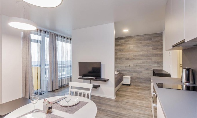 Vilnius city municipality Apartamento | Apartments Vilnius 1 near center with a roof terrace and parking