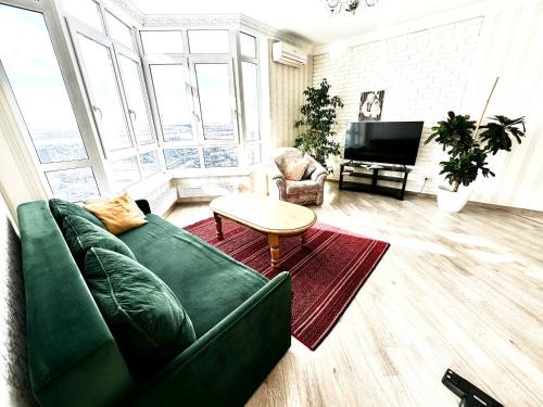 Darnyckyj Apartamento | Apartments with Dnipro view