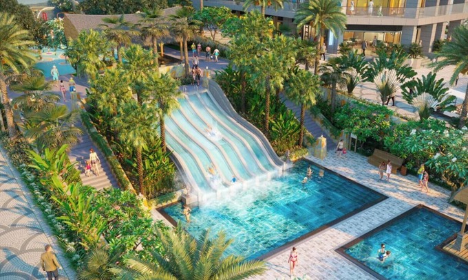 Suoi Nuoc Beach Apartamento | Apec Mandala Mui Ne Hotel Suites