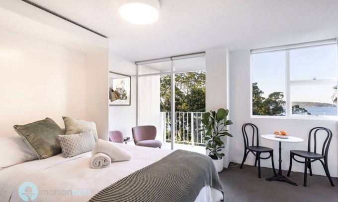 Elizabeth Bay Apartamento | Apmnt With Parking, Balcony, Pool & Harbour Views