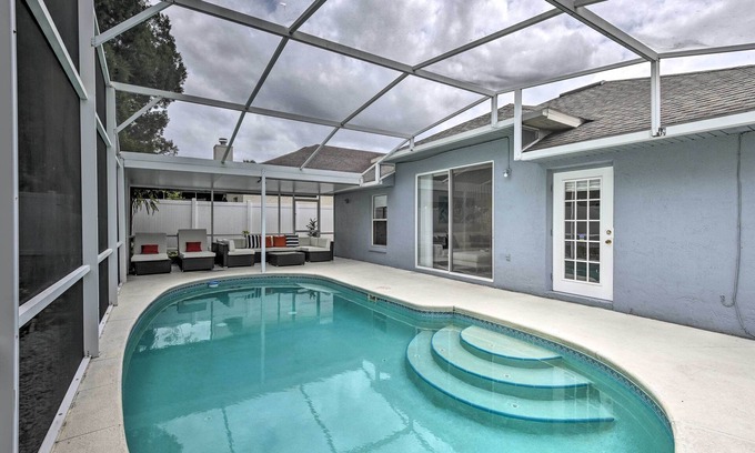 Apopka Casa | Apopka Single-Story Home w/ Private Lanai + Pool!