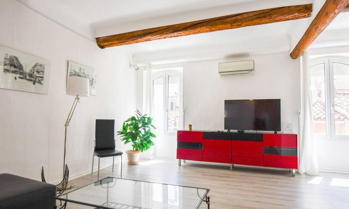 Notre-Dame du Mont Apartamento | Appart 2 ch AC proche Cours Julien & Vieux-Port