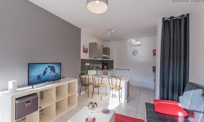 Bieville-Beuville Apartamento | appart 39m2 avec Terrasse et jardin parking Netflix wifi Pas besoin de passe sanitaire