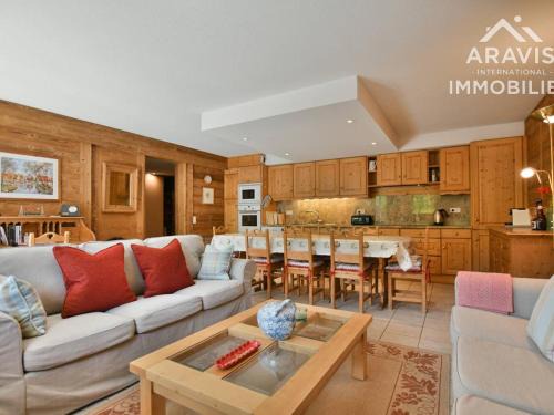 Le Grand-Bornand Apartamento | Appart 4 étoiles au Chinaillon : 4 chambres pour 9 pers, grande terrasse sud, proche pistes et village - FR-1-391-93
