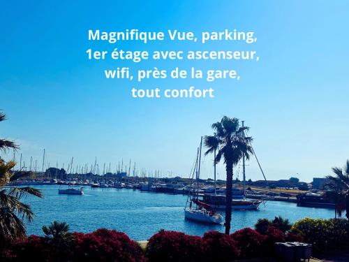 Sete Apartamento | Appart A l'abordage Sète, Gare, parking