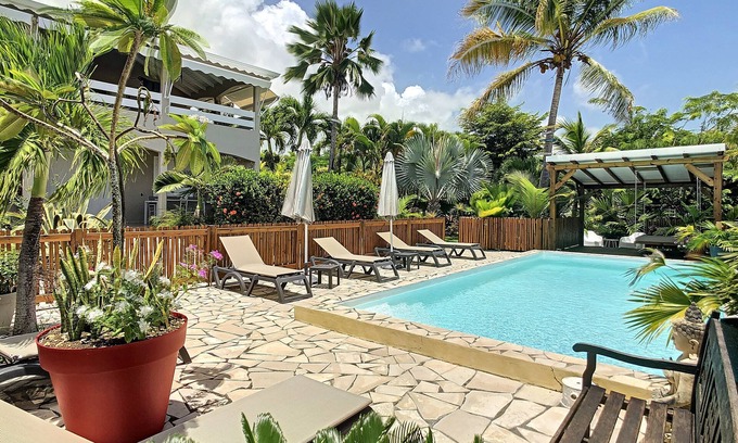 Riviera du Levant Apartamento | Appart Alamanda 3* Villa Malaka Sainte-Anne (3 pers)