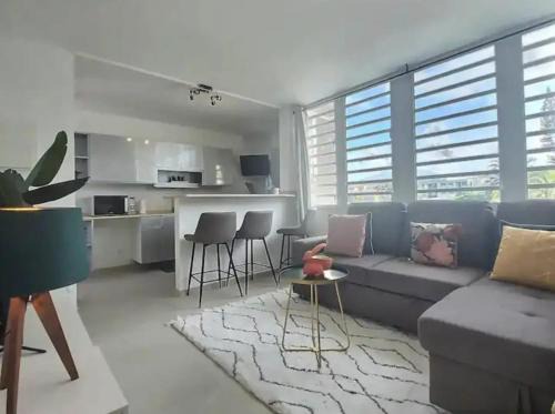 Fort-de-France Apartamento | Appart cosy avec vue sur mer à Fort-de-France, 40 m²