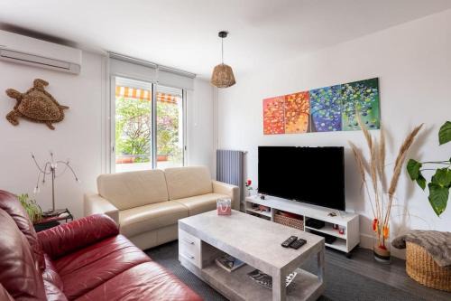 Decines-Charpieu Apartamento | Appart Décines Eurexpo Groupama LDLC Aréna St Ex