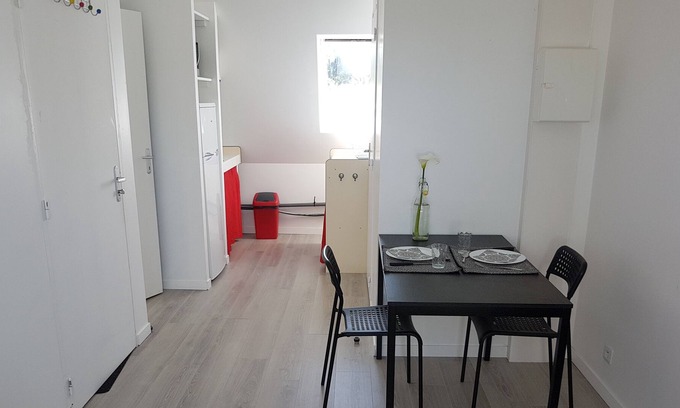 Plouzane Apartamento | "Appart-Etape": T1bis 24m², R + 1, amueblado para 2 o 3 personas, a partir de 2 noches
