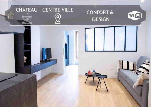 Fontainebleau Apartamento | Appart'Hôtel Prada Chic & Quality