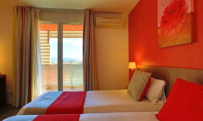 Clemenceau Apartamento | Appart'Hotel Sea & Golf City Perpignan Center*** - Comfort Twin Studio 1 or 2 People Balcony