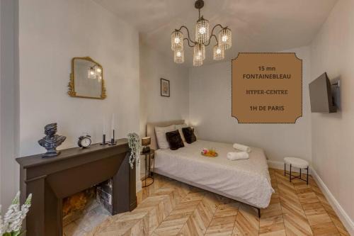 Varennes-sur-Seine Apartamento | Appart luxueux hyper-centre/15mn Fontainebleau