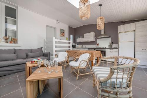 Saint-Brevin-l'Ocean Apartamento | Appart-patio Centre-ville à 100m de la plage